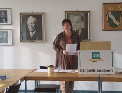 Frau Christel Auler, Projektleiterin Molkereiprodukte